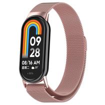 Pulseira NSmart magnética em aço inoxidável compatíveis com MI BAND 8 / MI BAND 9 Pulseira NSmart magnética em aço inoxidável compatíveis com MI BAND 8 / MI BAND 9