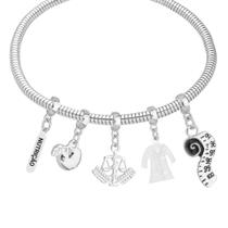 Pulseira Nutrição Berloque Banhado a Prata 925 Pulseira Nutrição Berloque Banhado a Prata 925