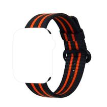 Pulseira Nylon Amarela Compatível com Apple Watch 38mm 40mm