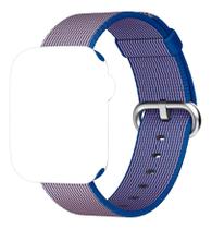 Pulseira Nylon Amarela Compatível com Apple Watch 38mm 40mm