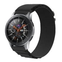 Pulseira Nylon com Presilha para Galaxy Watch 42mm / Gear Sport R600 / Gear S2 R732 - Preto