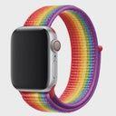 Pulseira Nylon Loop compativel Apple Watch 40mm e 38mm -ARCO IRIS