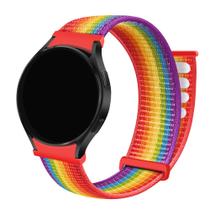 Pulseira Nylon Loop compativel com Samsung Galaxy Watch 4, Galaxy Watch 4 Classic, Galaxy Watch 5, Galaxy Watch 5 PRO