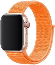 Pulseira Nylon Loop para Appl e Watch 42mm e 44mm -LARANJA