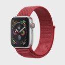 Pulseira Nylon Loop para compativel Apple Watch 42mm e 44mm -VERMELHO