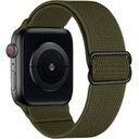Pulseira Nylon Loop para Watch 42mm e 44mm -VERDE MILITAR