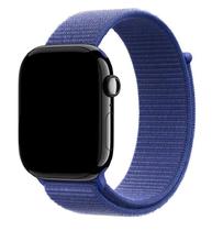 Pulseira Nylon Loop Para Watch 44/45/46Mm -Ultramarino