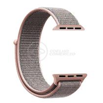 Pulseira Nylon Para Smartwatch 42mm 44mm - Rosa