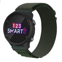 Pulseira Nylon Presilha para Forerunner 245 / 245 music 645 / 645 music e Vivoactive 3 Vivomove