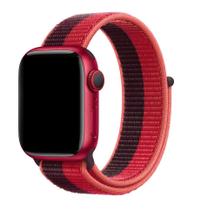 Pulseira Nylon Sport Loop para Apple Watch 42/44/45mm - Red 2022 / Jetech