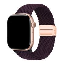 Pulseira Nylon Trançada Magnética Compatível com Apple Watch