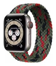 Pulseira Nylon Trançado Loop Para Apple Watch 38/40/41mm