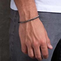 Pulseira Obama de Aço Prata