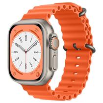 Pulseira Oceano Para Apple Watch 45mm 44mm 42mm Ultra 49mm