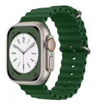 Pulseira Oceano Para SmartWatch Ultra 49mm 45mm 44mm 42mm -Tamanho 21 - 41/40/38mm Tamanho 20Varias Cores