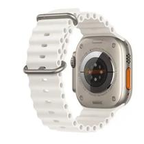 Pulseira Oceano Silicone Para Relógio Smartwatch 49/45/44/42mm