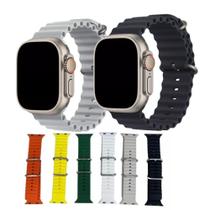 Pulseira Oceano Smartwatch Para Watch 8 Ultra 49mm 45mm 44mm 42mm