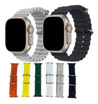 Pulseira Oceano Smartwatch Para Watch Ultra 49mm 45mm 44mm 42mm