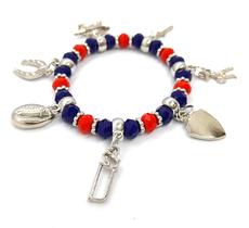 Pulseira Ogum Orixás Umbanda Candomblé Ajustável