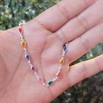 Pulseira Olho Grego Modelos Banhada a Prata 925 Legítima Pulseira Olho Grego Modelos Banhada a Prata 925 Legítima