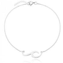 Pulseira Onda Pequena de Prata 925