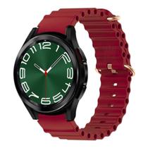 Pulseira Ondulada Com Encaixe Curvo Para Watch6 Classic 47Mm