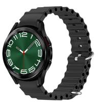 Pulseira Ondulada Com Encaixe Curvo Para Watch6 Classic 47Mm