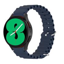 Pulseira Ondulada De Silicone Para Samsung Galaxy Watch4 40