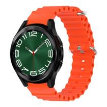 Pulseira Ondulada Silicone Macia Para Watch6 Classic 47Mm