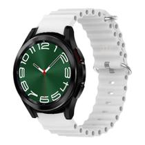 Pulseira Ondulada Silicone Macia Para Watch6 Classic 47Mm