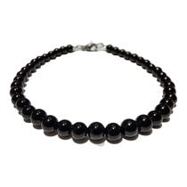 Pulseira Onix Redondo Pequeno Fecho Aço