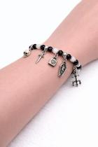 Pulseira Orixá Exú Caveira Proteção Defesa Espiritual Abertura de Caminhos