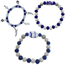 Pulseira Orixá Oxaguiã Umbanda Candomblé - Escolha a Cor