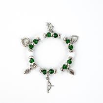 Pulseira Orixá Oxóssi Umbanda Candomblé - Escolha a Cor