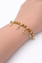 Pulseira Orixá Oxum Amor Prosperidade Beleza