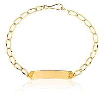 Pulseira Ouro Puro Melindrosa, Bebê 10k 13,0 Centímetros M9 Pulseira Ouro Puro Melindrosa, Bebê 10k 13,0 Centímetros M9
