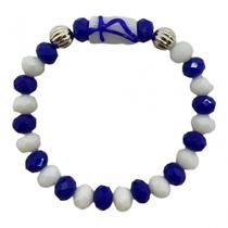 Pulseira Oxaguiâ Firma Cristal e Silicone