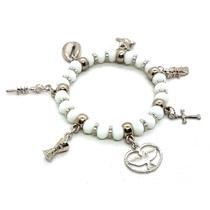 Pulseira Oxala Orixás Umbanda Candomblé Ajustável