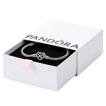 Pulseira Pandora Moments Sparkling Infinity Heart Silver