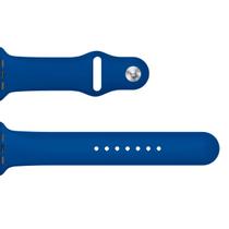 Pulseira para Apple Watch 38/40mm Silicone - Azul GT - Goldentec Acessórios