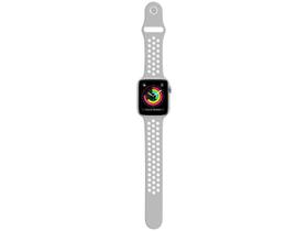 Pulseira para Apple Watch Sport 38/40mm WBS40GW Geonav Silicone Silver