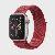 Pulseira para Applee Waatch 42mm 44mm Series 1 2 3 4 Woven Nylon Pulseira vermelho