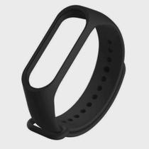 Pulseira Para M Band 3 e 4 Silicone Lisa
