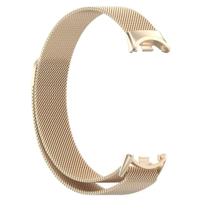 Pulseira Para Mi Band 8 9 10 Xiaomi Aço Inox Magnética Premium