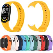 Pulseira para Mi Band 8 9 e 10 Silicone Super Resistente