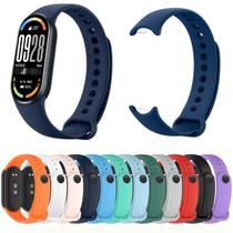 Pulseira para Mi Band 8 9 e 10 Silicone Super Resistente