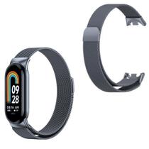 Pulseira Para Mi Band 8 - Não Descasca Com Fecho Magnetico