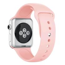 Pulseira para Relógio Apple Watch Smartwatch 42mm A 45mm Silicone - Shop Aquarela