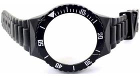 Pulseira Para Relógio Champion Watch Preto Resina De 38mm