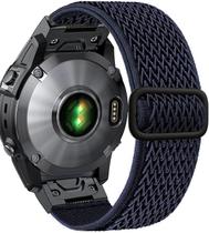 Pulseira para Relógio Olytop Fenix 8 47mm de Nylon Elástico 22mm